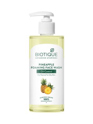 Biotique Pineapple Oil Control Foaming Face Wash For Oily Skin - 300ml