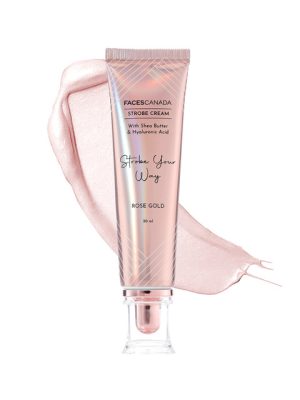 Buy FACES CANADA Strobe Your Way Strobe Cream With Shea Butter & HA 30 Ml Rose Gold - - Personal Care for Women