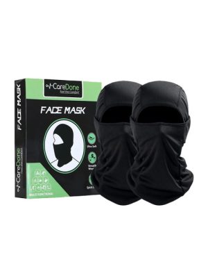 CareDone Men Pack Of 2 Reusable Bike Riding Dust Protection Face Mask