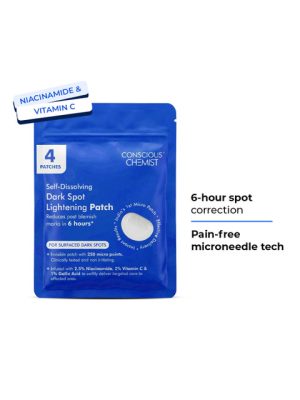 Conscious Chemist Self Dissolving Dark Spot Microneedle Patches With Vitamin C - 5 g