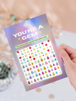 Elitty Party On My Face Rhinestones Accessory Gift Set