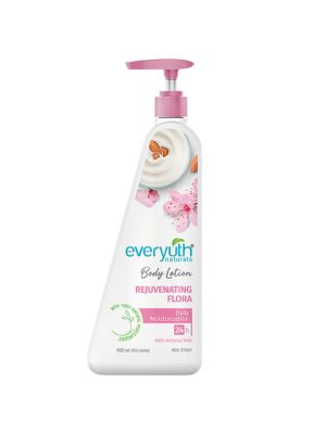 everyuth Naturals Rejuvenating Flora Daily Moisturization Non Sticky Body Lotion - 500ml