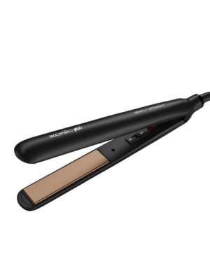 Ikonic Professional Simply Straight Hair Straightener with Auto Controlled Heat Setting - Black