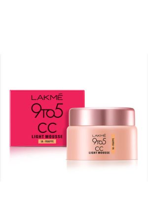 Lakme 9to5 CC Light Mousse with Vitamin E 25g - Frappe 1A
