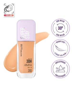 Maybelline New York 30H Longwear Super Stay Lumi-Matte Liquid Foundation 35ml - Shade 310