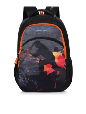 Nasher Miles Unisex Graphic Water Resistant Backpack