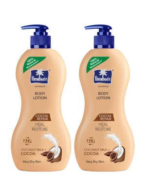 Parachute Advansed Set Of 2 Cocoa Repair Body Lotion for Intense Moisture - 400ml each