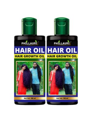 Phillauri Set of 2 Adivasi Hair Growth Oil with Amla & Neem for Healthy Hair - 100 ml each