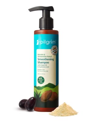 Pilgrim Advanced Patua & Keratin Smoothening Shampoo for Dry & Frizzy Hair - 200ml