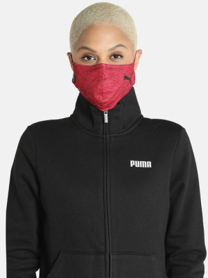 Puma Unisex Red Training Face Mask