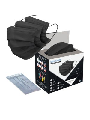 QUARANT Pack Of 100 3 Ply Protective Outdoor Mask