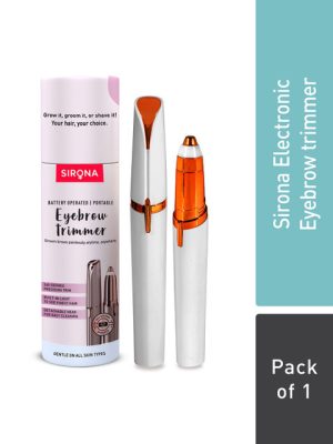 Sirona Women Portable Electronic Eyebrow Trimmer Razor