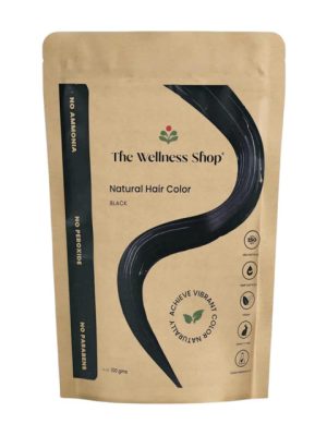 The Wellness Shop Natural Hair Color- 100 g- Black