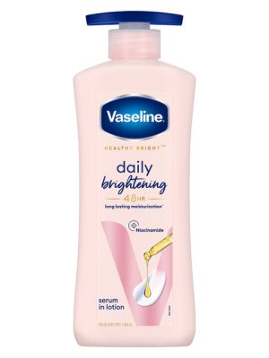 Vaseline Daily Brightening Body Lotion For Healthy & Glowing Skin with Niacinamide - 400ml